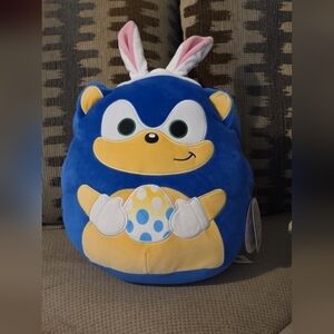 NEW Easter 2025 Target Squishmallows Sonic the Hedgehog Bunny Ears 12"  Plush